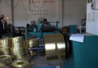 高硬度H62黃銅帶 塑膠包裝貼膜，導電率高，金屬材料銷售首選